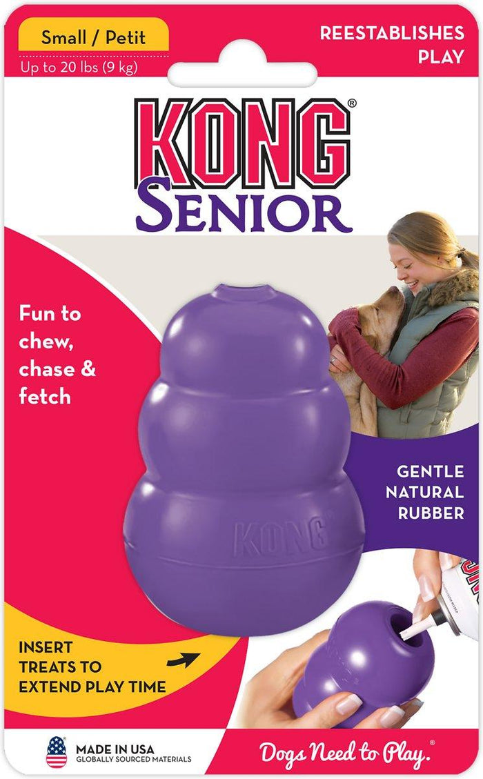 Kong Senior Dog Toy: 3 Sizes / CHEAPER THAN CHEWY!
