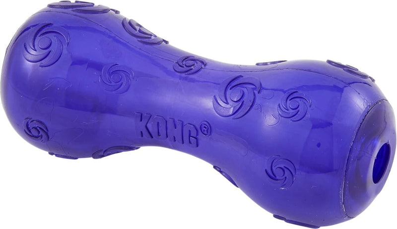 Kong Squeezz Squeak Dumbbell: Small Choose Color Kong Squeezz Squeak Dumbbell: Small Choose Color