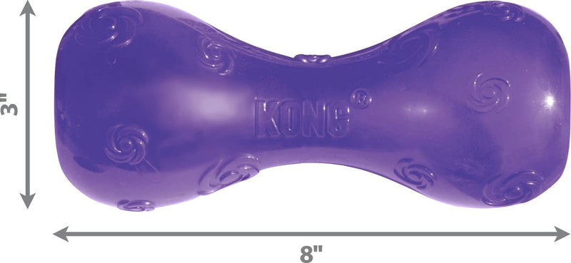 Kong Squeezz Squeak Dumbbell: 3 Sizes • Choose Color • CHEAPER THAN CHEWY! - Glad Dogs Nation | ALL Profits Donated
