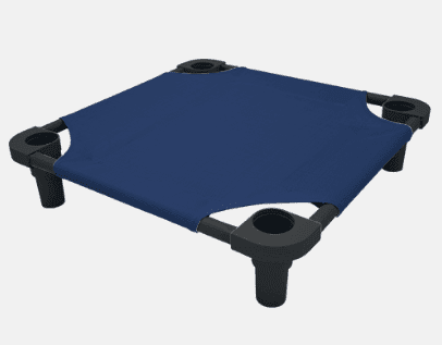 Legs4Pets Elevated Dog Bed: 40"x40" - Glad Dogs Nation | ALL Profits Donated