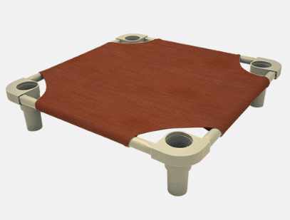 Legs4Pets Elevated Dog Bed: 40"x40" - Glad Dogs Nation | ALL Profits Donated