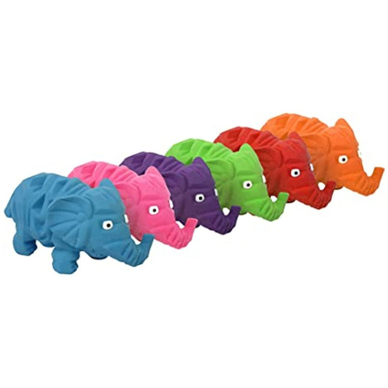 Multipet 4" Mini Latex Origami ELEPHANT: Pick Your Color - Glad Dogs Nation | ALL Profits Donated