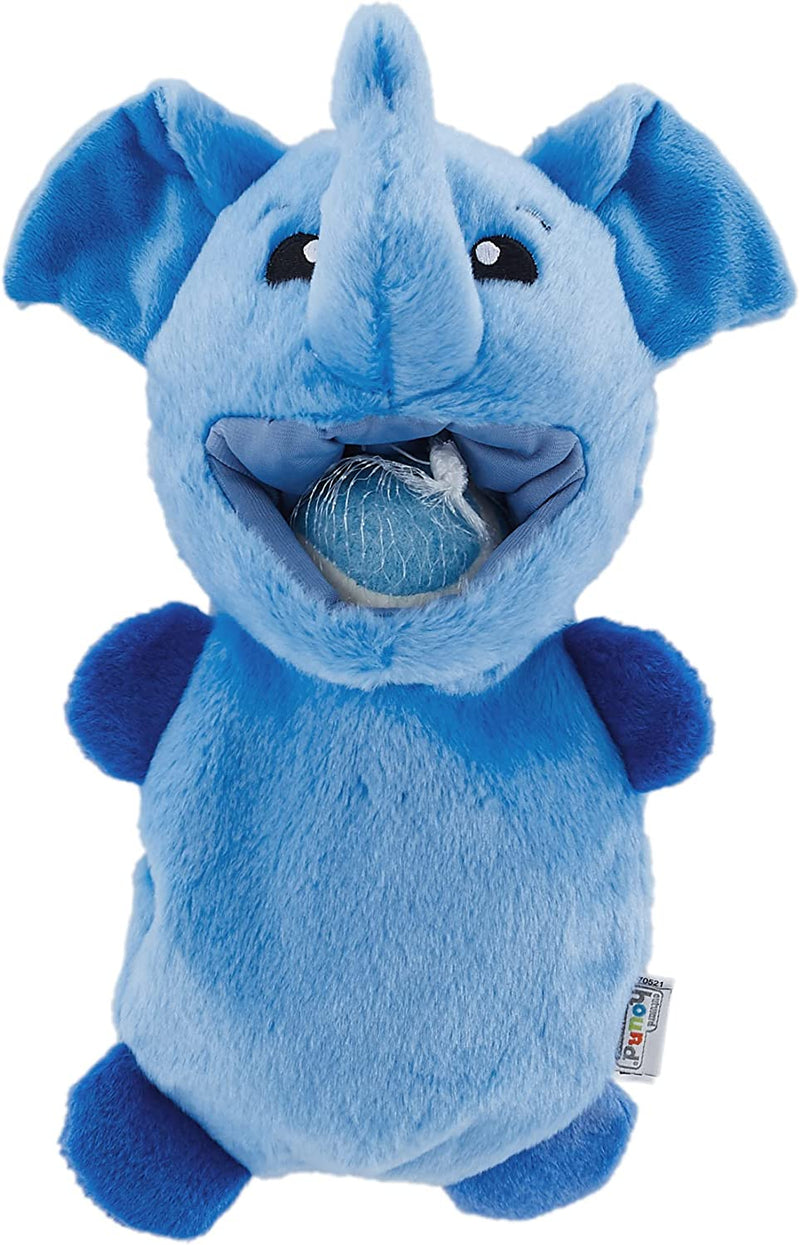 Outward Hound Ball Hogz Hide and Seek Elephant Dog Toy with Tennis Balls - Glad Dogs Nation | ALL Profits Donated