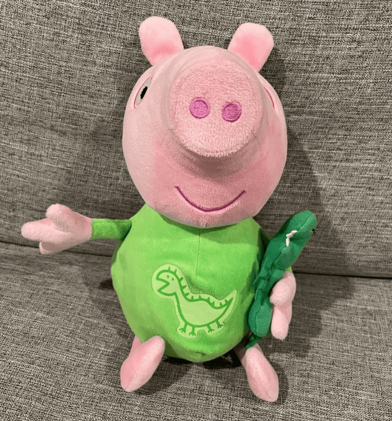 Peppa Pig & Family Squeaky Dog Toys: All Sizes
