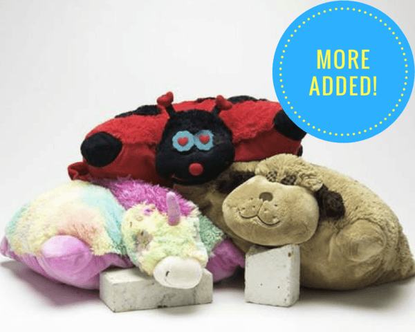 Pillow Pals Squeaky Stuffed Dog Toys: M, L & XL - Glad Dogs Nation | ALL Profits Donated