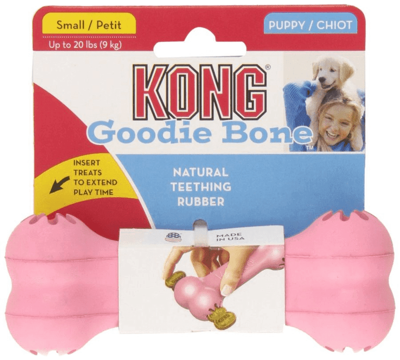 Small KONG Puppy Goodie Bone Dog Toy, Pink or Blue • CHEAPER THAN CHEWY - Glad Dogs Nation | ALL Profits Donated
