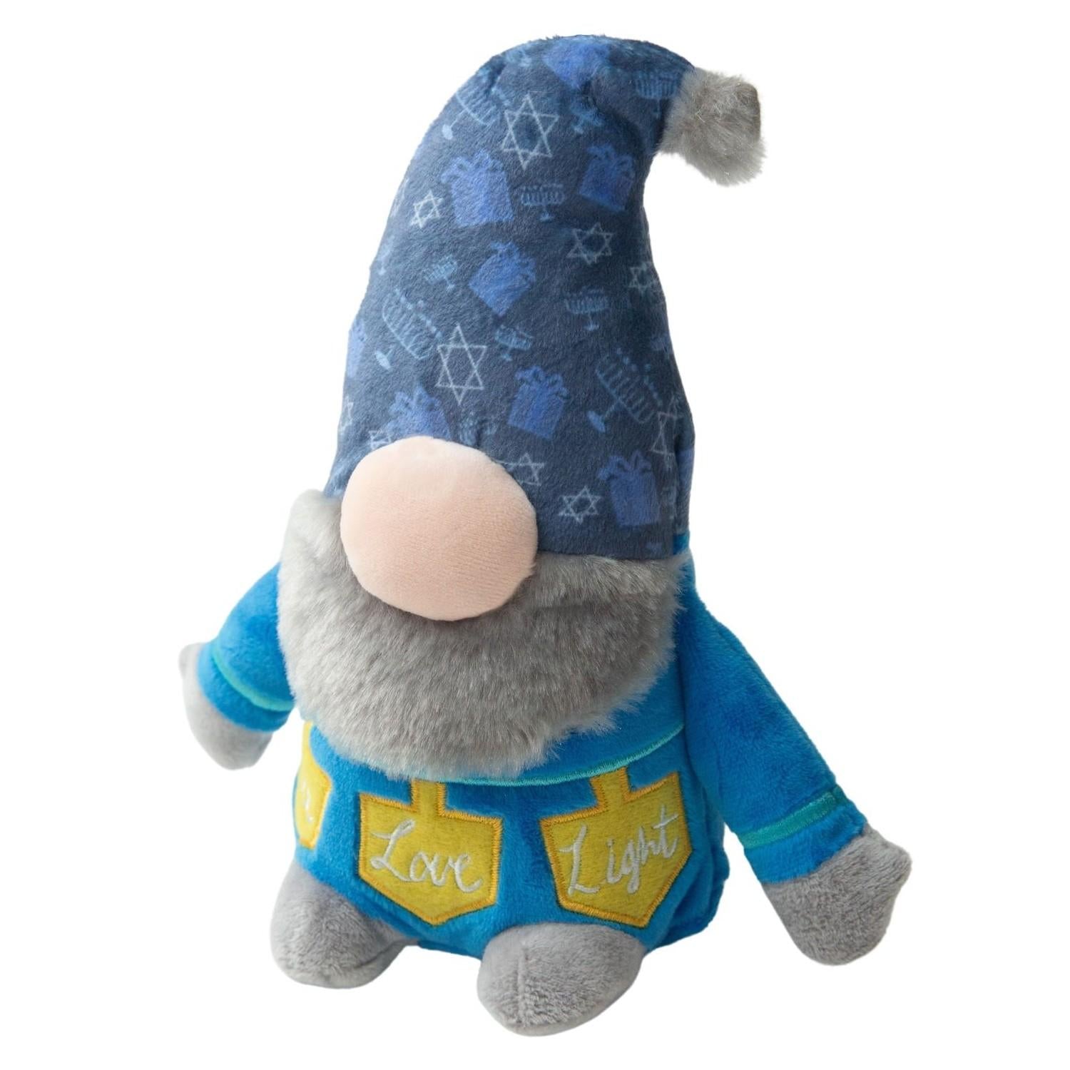 SnugArooz Holiday Hanukkah Gnome Dog Toy: 2 Sizes - Glad Dogs Nation | ALL Profits Donated