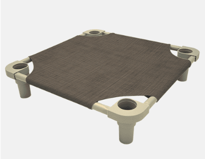 4Legs4Pets Elevated Dog Bed: 22"x22"