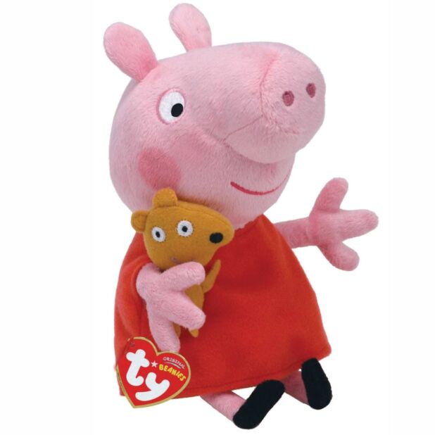 Peppa Pig & Family Squeaky Dog Toys: All Sizes