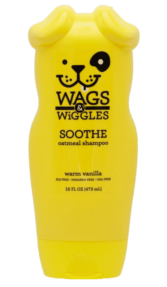 Wags & Wiggles Soothe Oatmeal Dog Shampoo 16 oz. - Glad Dogs Nation | ALL Profits Donated