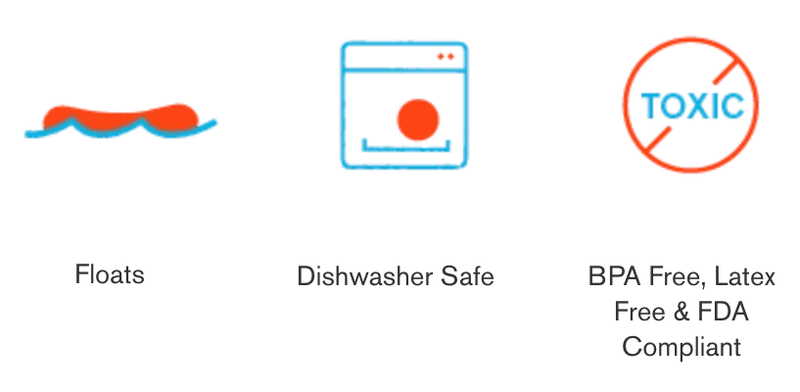 West Paw HURLEY® Durable, Bouncy, Floatable Dog Bone / 2 Sizes - Glad Dogs Nation | ALL Profits Donated