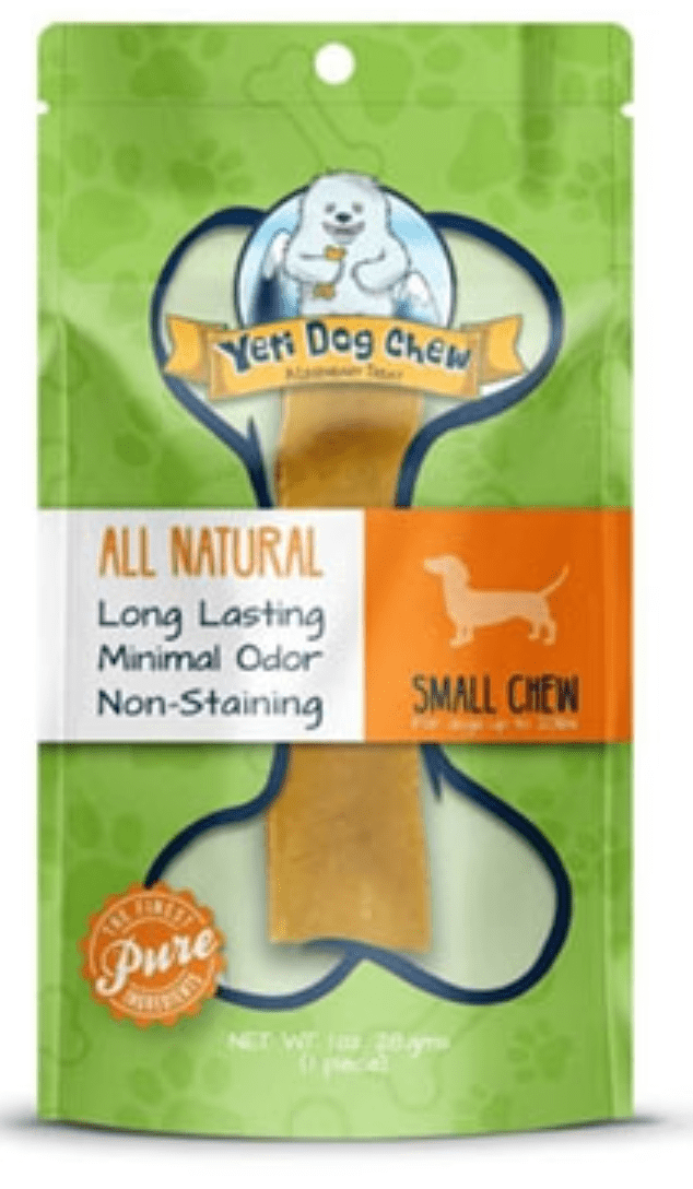 Yeti Dog Chew Small Yak Cheese Chew for Dogs up to 20 lbs: Single & 3 - Pack - Glad Dogs Nation | ALL Profits Donated