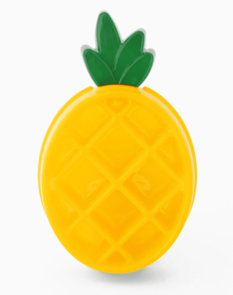 ZippyPaws Slow Feeder Happy Bowl Pineapple